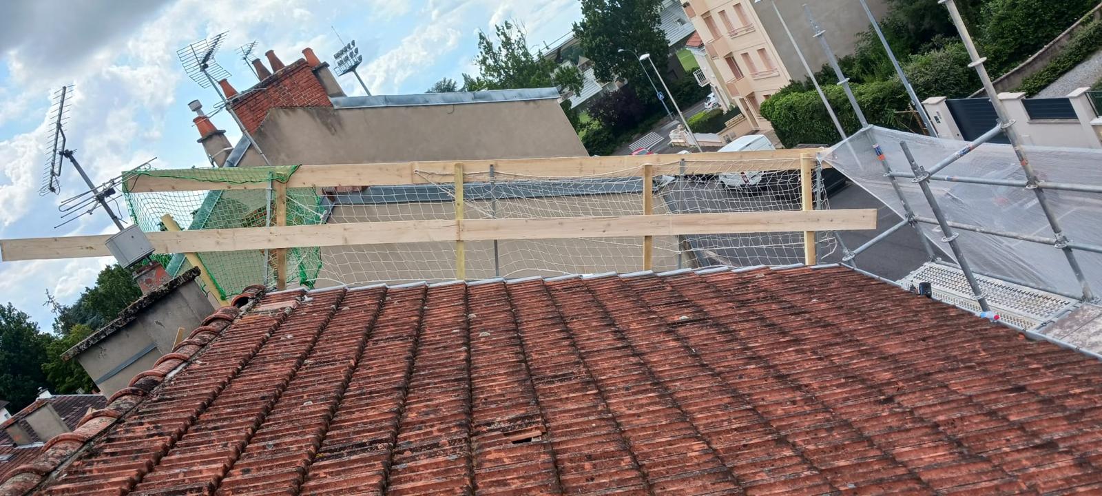 Chantier couvreur à Marcillat-en-Combraille